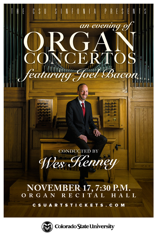 Organ Concerto Concert: Sinfonia with Guest Joel Bacon