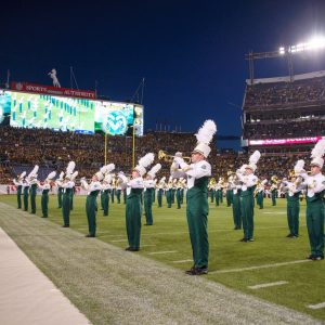 CSU Marching Band at the Rocky Mountain Showdown