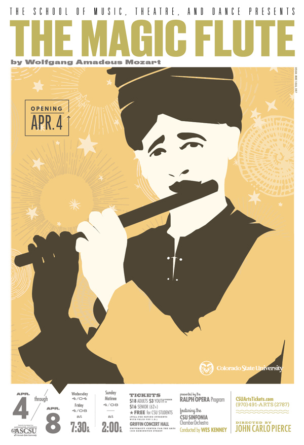 <em>The Magic Flute (Die Zauberflöte)</em> by Wolfgang Amadeus Mozart