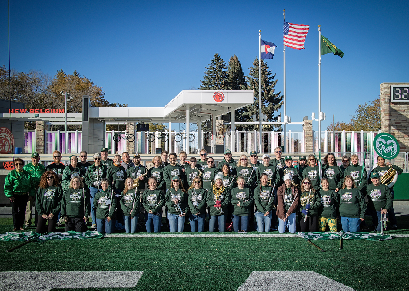 CSU Alumni Band at 2022 Homecoming and Family Weekend
