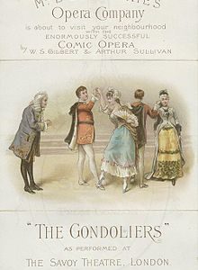 The Gondoliers by W.S. Gilbert and Arthur Sullivan (Concert Version)