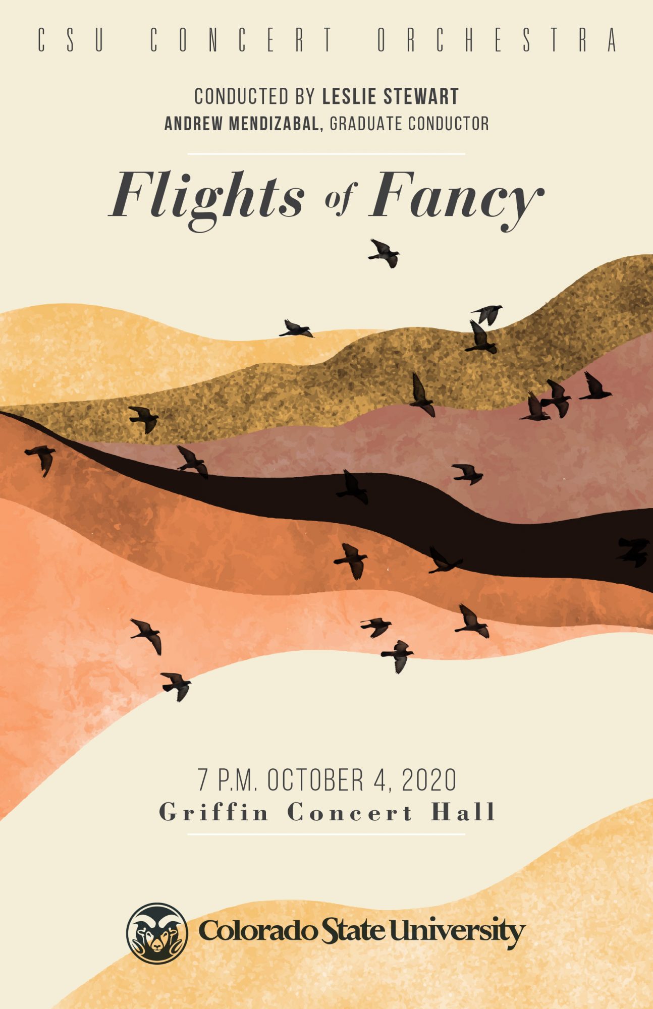 LIVESTREAM: Concert Orchestra Concert, <em>Flights of Fancy</em>
