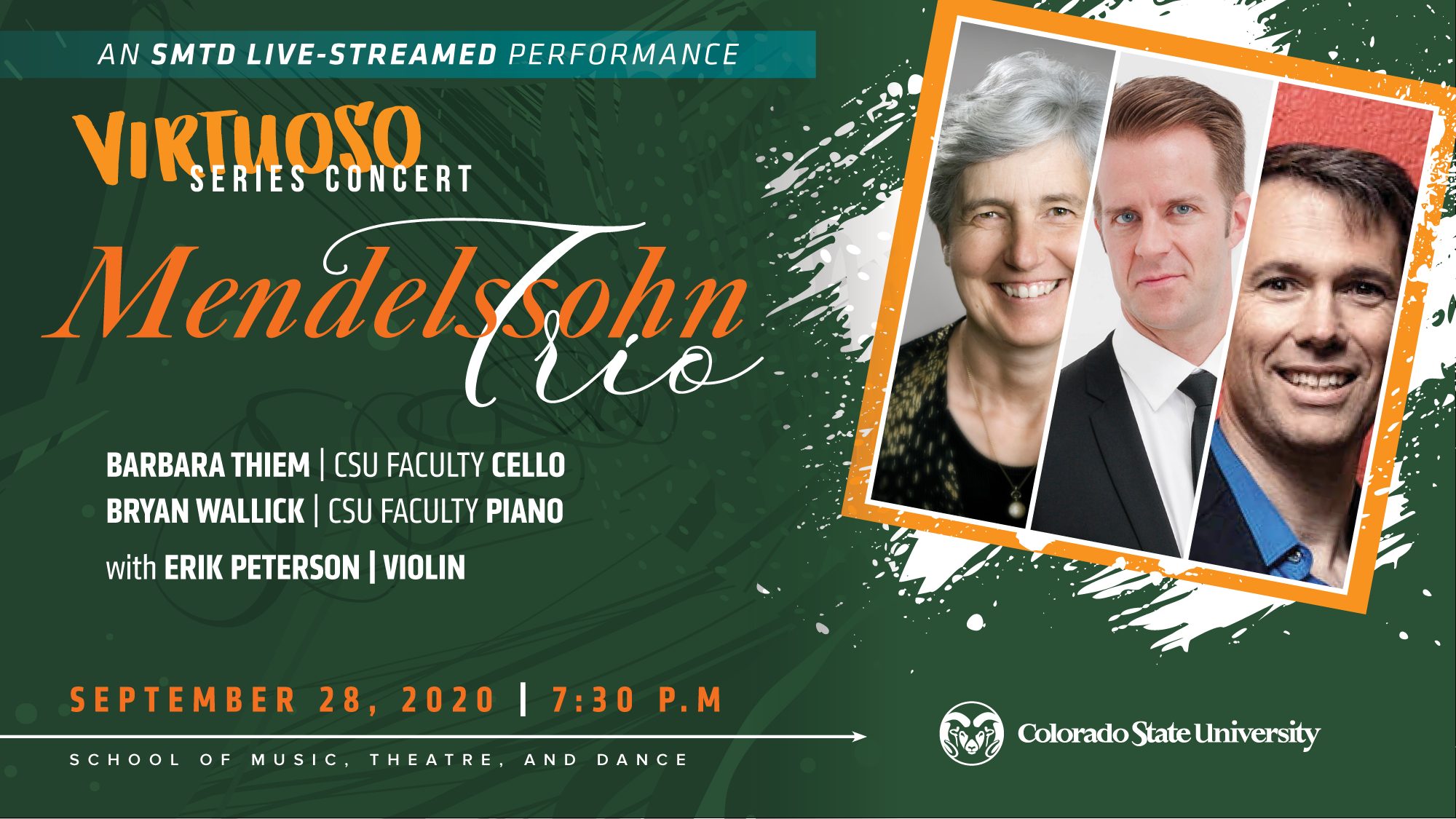 LIVESTREAM: Virtuoso Series Concert — Mendelssohn Trio