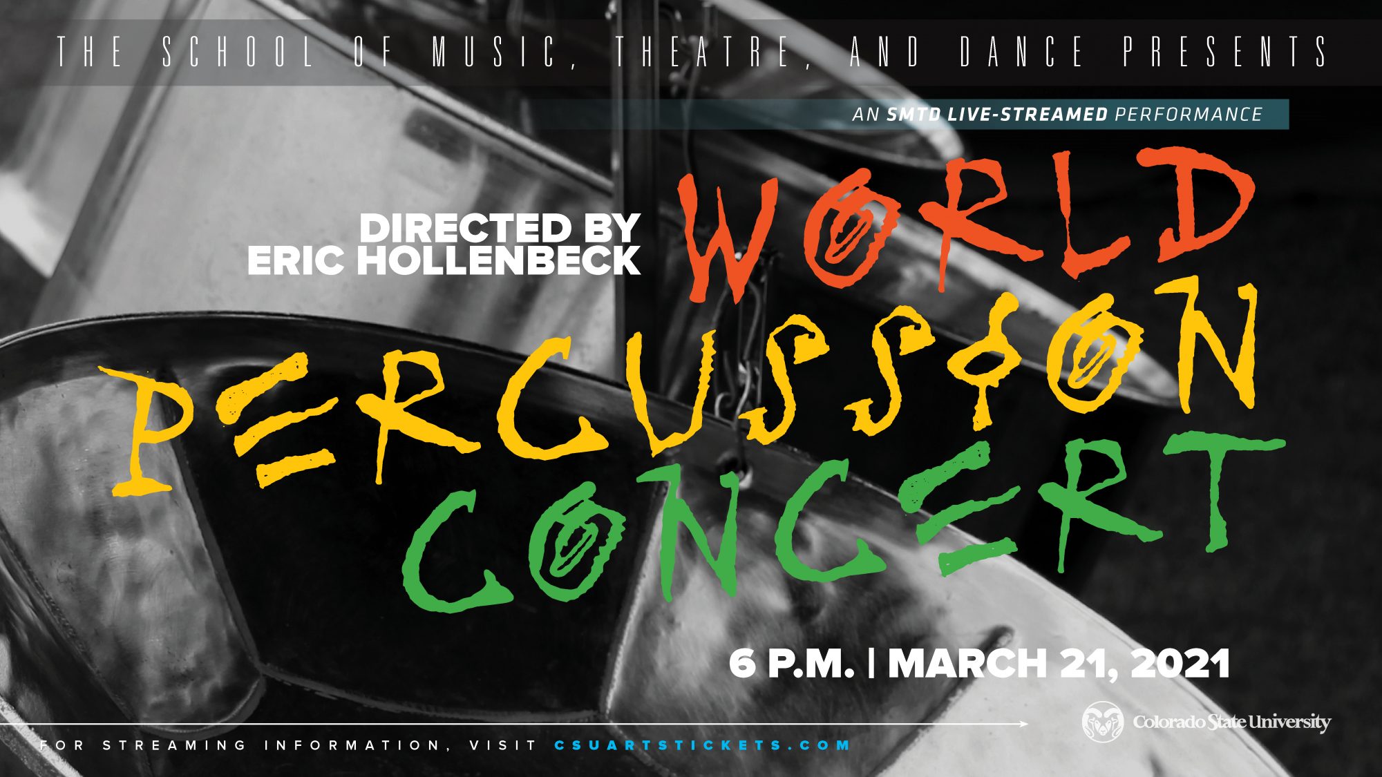 LIVESTREAM: World Percussion Ensemble