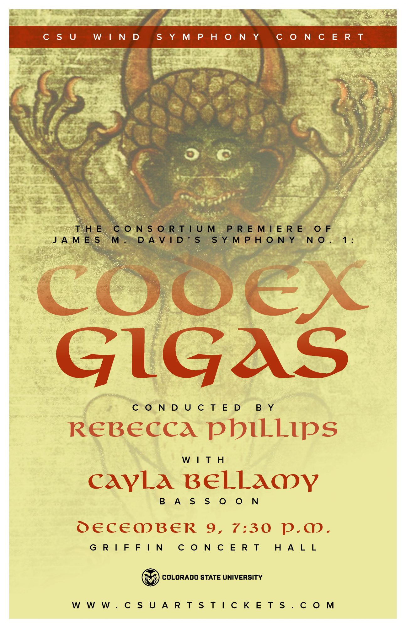 Wind Symphony Concert: <em>Codex Gigas</em>