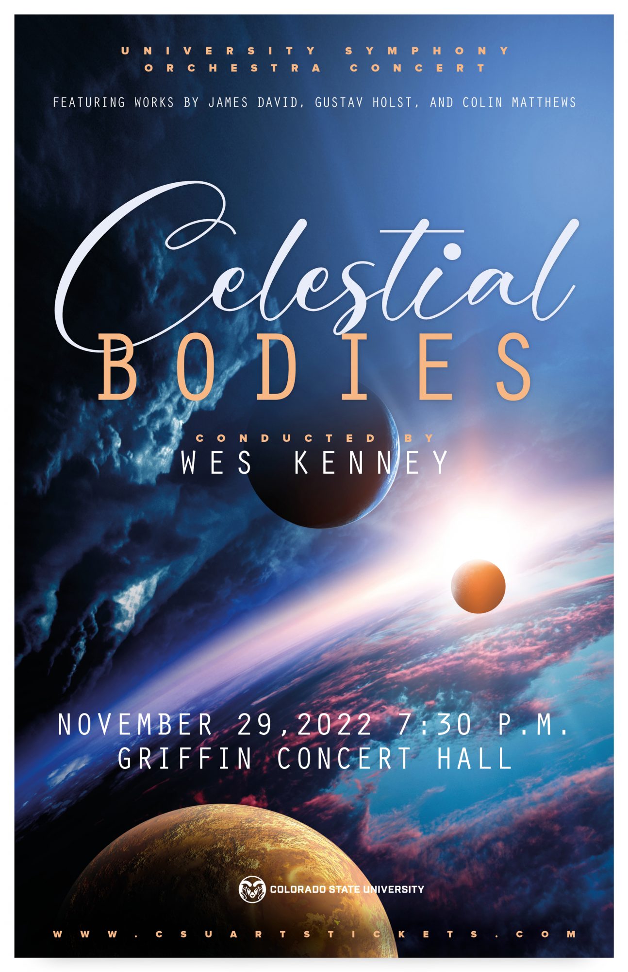 University Symphony Orchestra Concert: <em>Celestial Bodies</em>