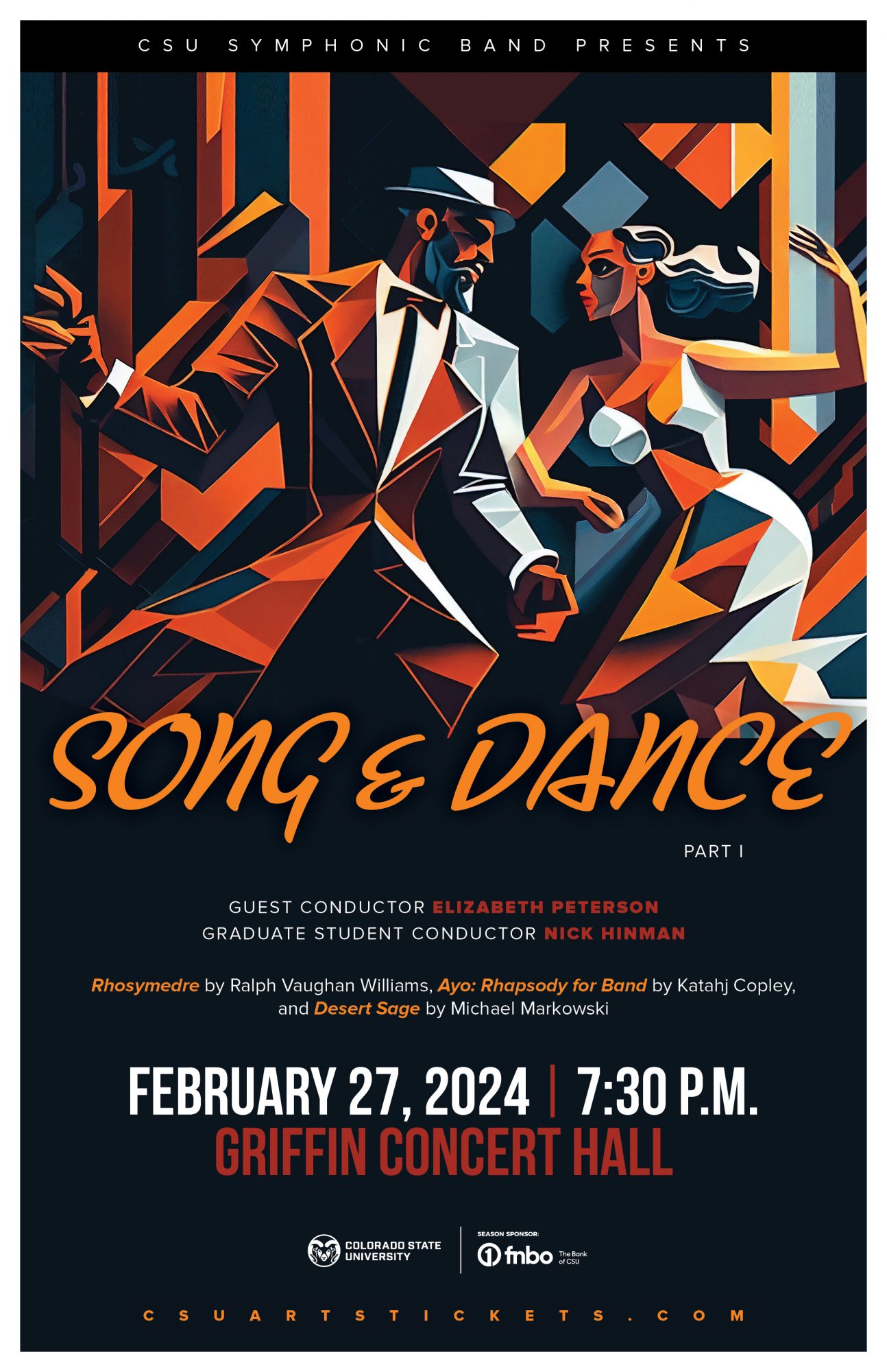 Symphonic Band Concert: <em>Song and Dance Part I</em>