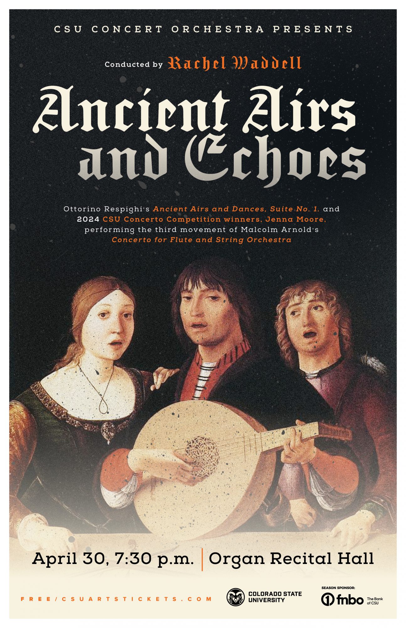 Concert Orchestra Concert: <em>Ancient Airs and Echoes</em> / FREE