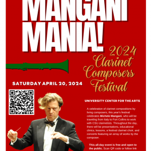 2024 Clarinet Composers Festival: Mangani Mania!