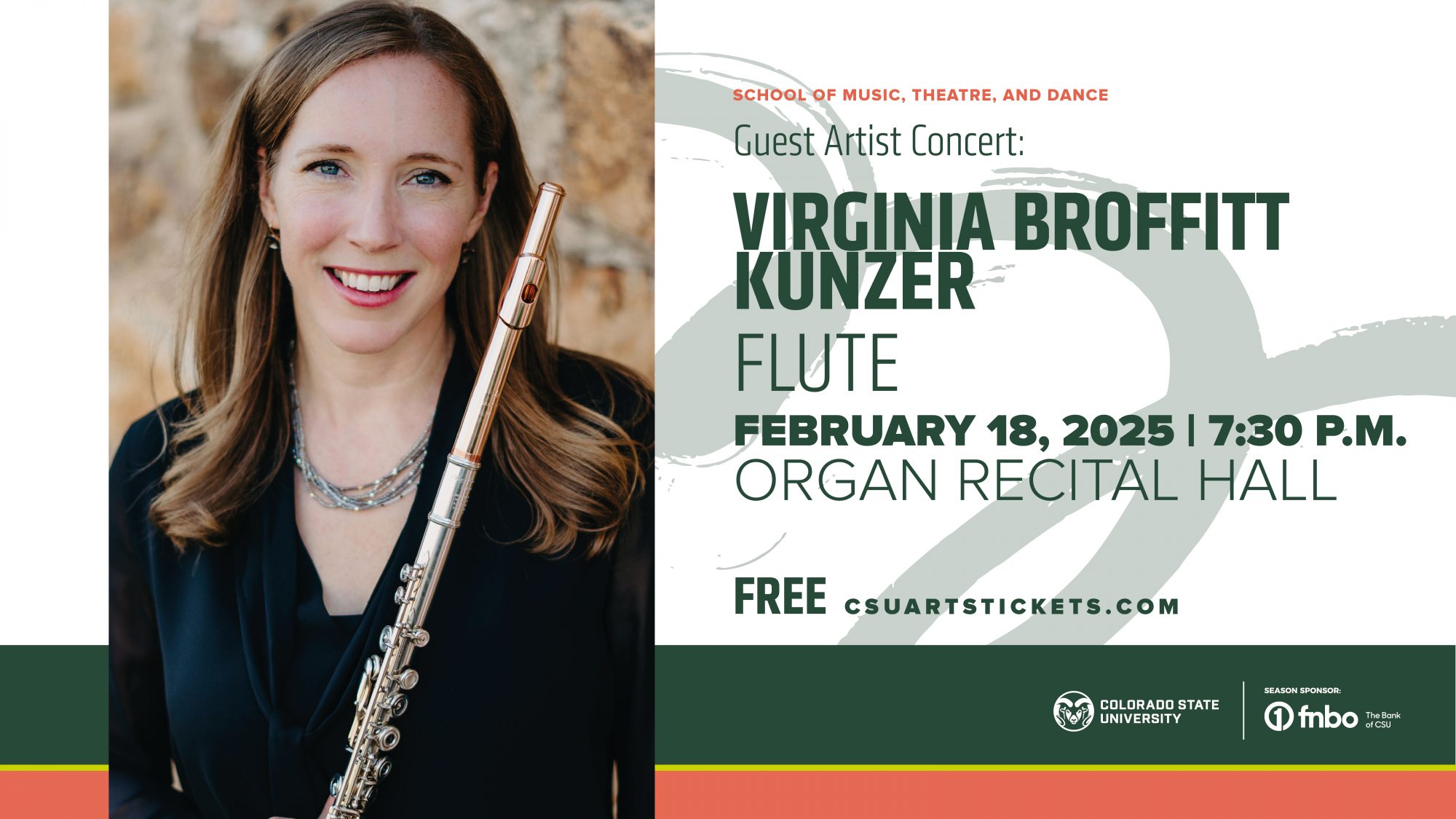 <em>Guest Artist Concert</em>: Virginia Broffitt Kunzer, Flute / FREE