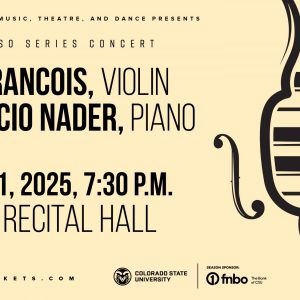 <em>Virtuoso Series Concert</em>: Ron Francois, Violin and Mauricio Nader, Piano