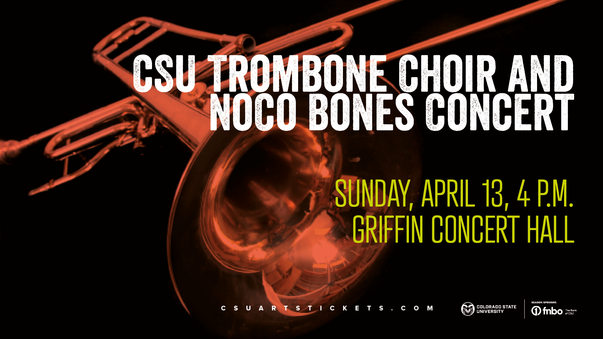 CSU Trombone Choir and NoCo Bones Concert / FREE
