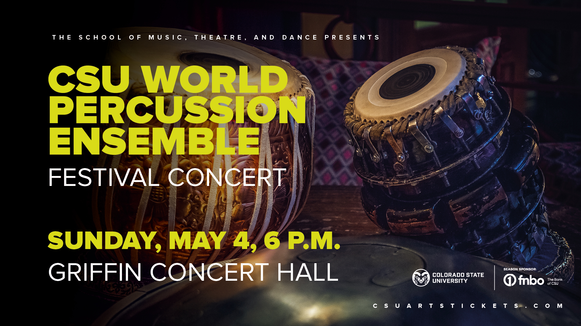 CSU World Percussion Ensemble Festival Concert