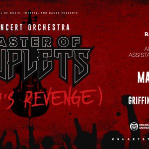 Concert Orchestra Concert: <em>Master of Tuplets (Bach’s Revenge)</em> / FREE