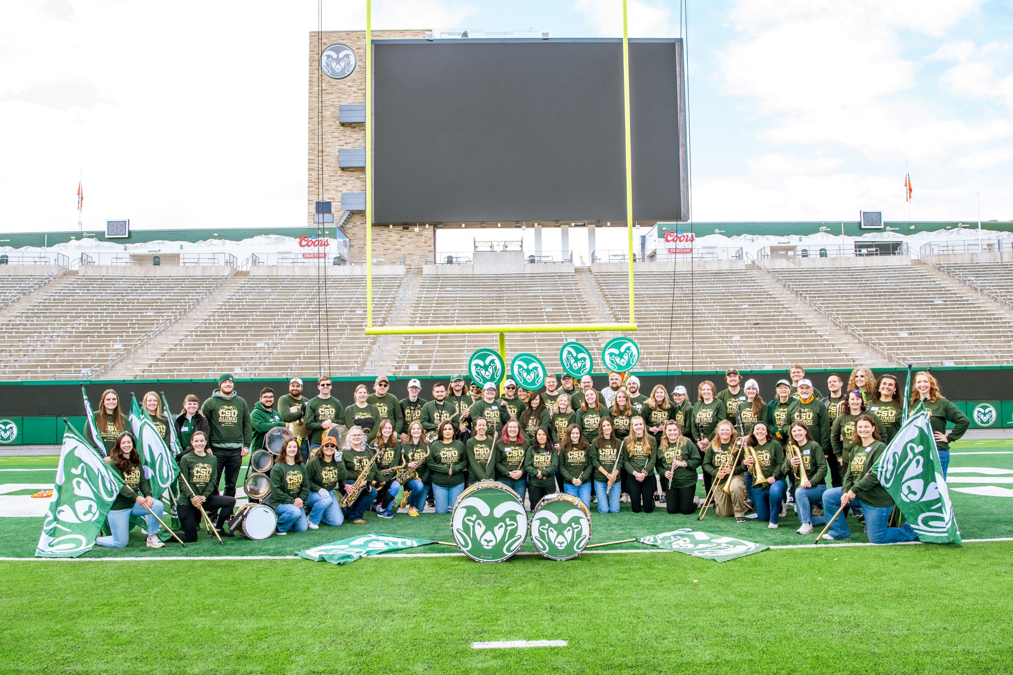 2026 Alumni Band at CSU Homecoming and Family Weekend