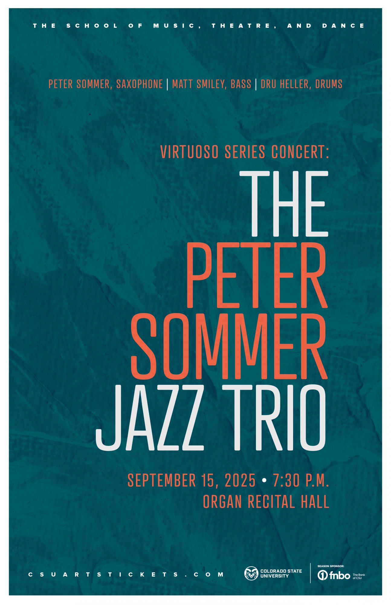 <em>Virtuoso Series Concert</em>: The Peter Sommer Jazz Trio