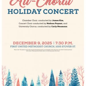 All-Choral Holiday Concert