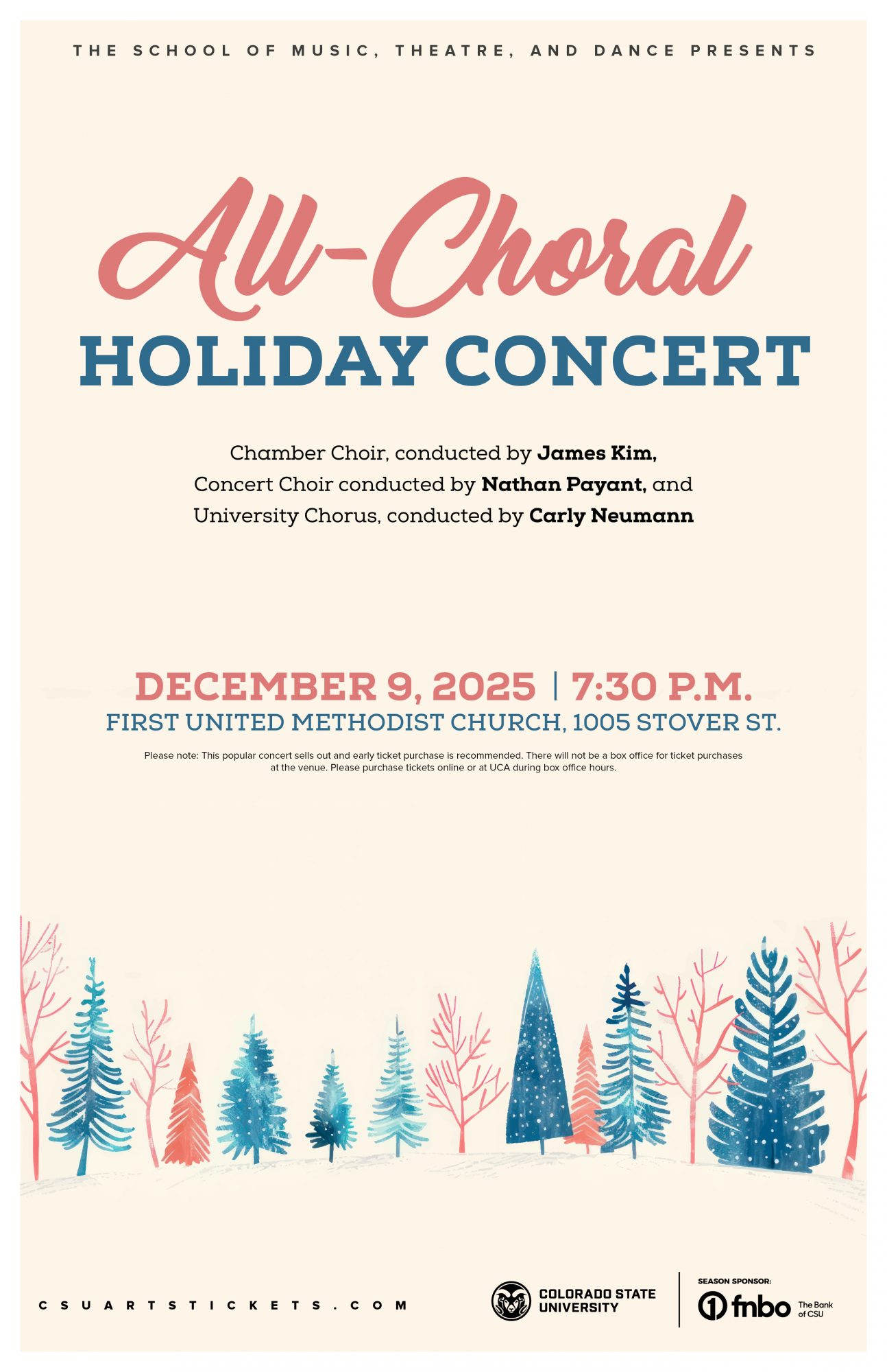 All-Choral Holiday Concert