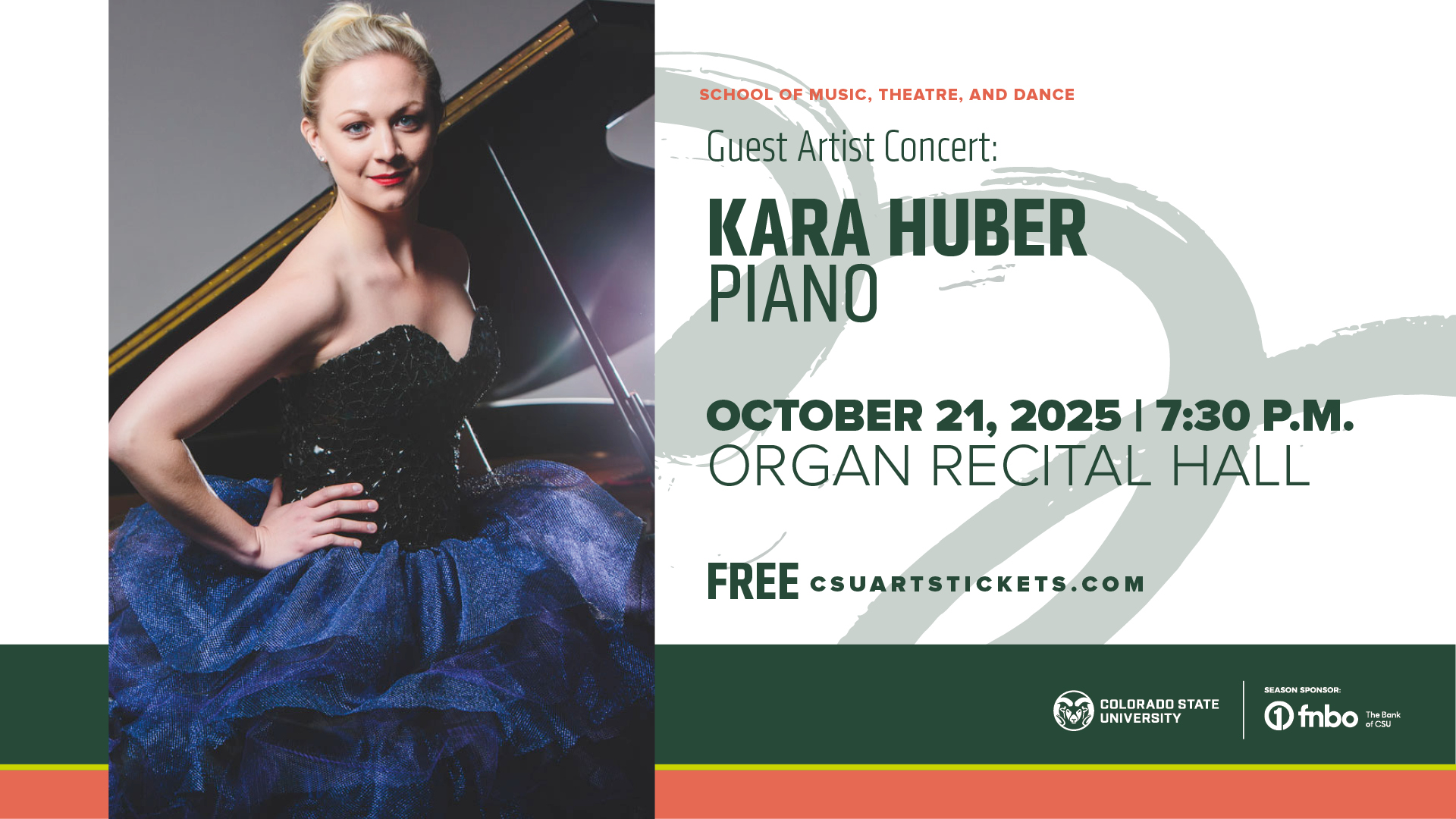 <em>Guest Artist Concert</em>: Kara Huber, Piano
