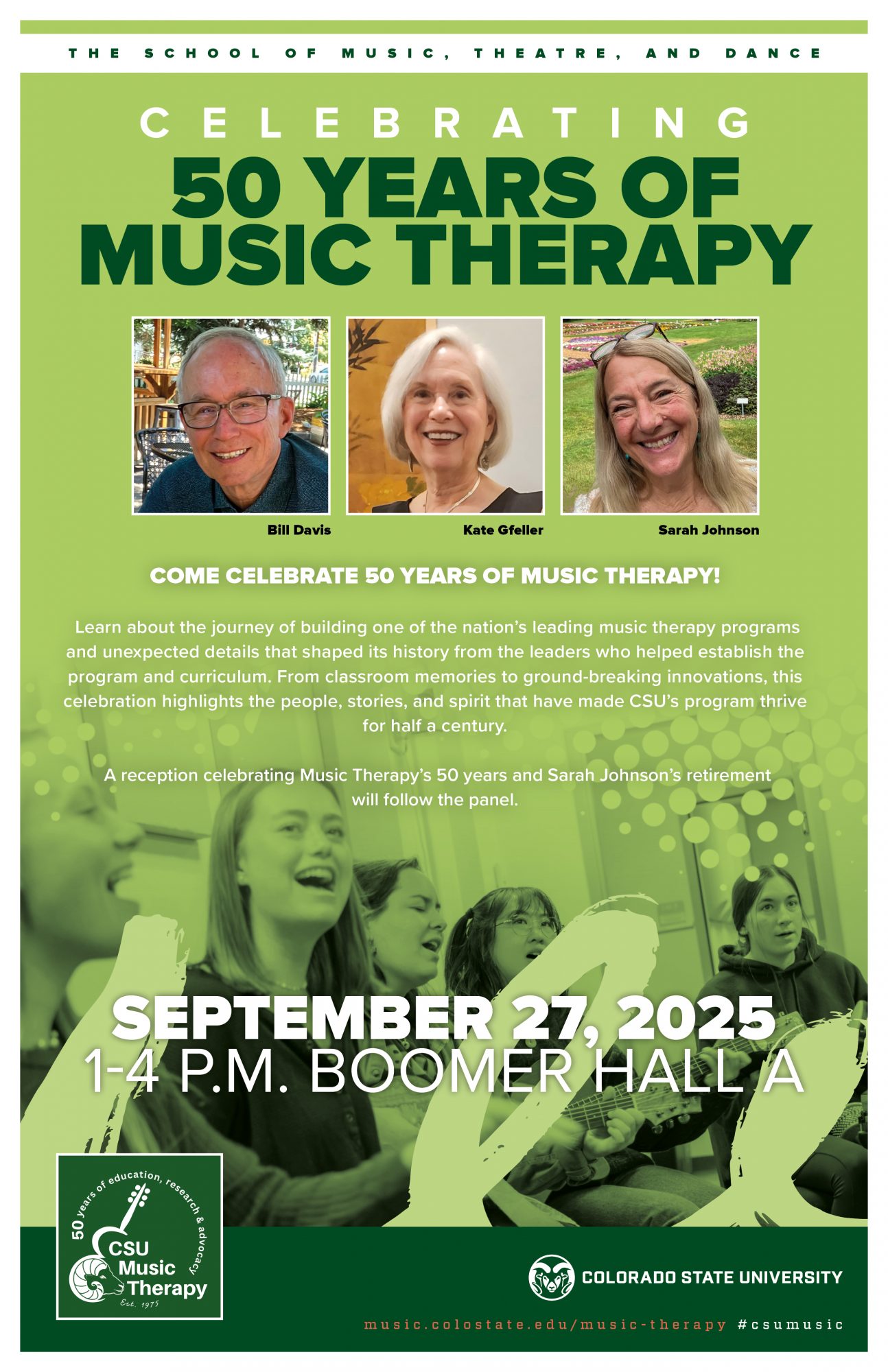 Music Therapy 50 Year Celebration