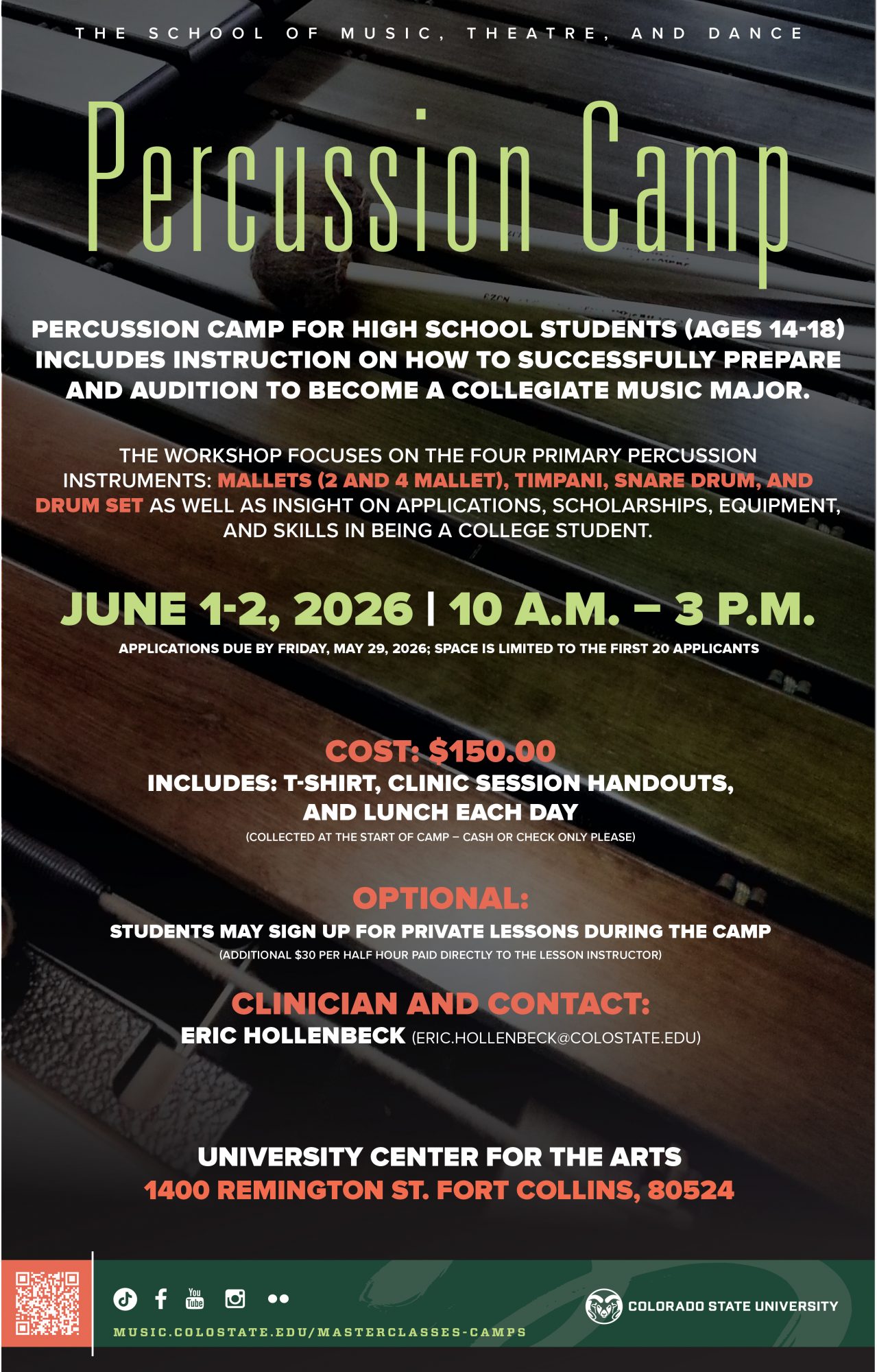 2026 CSU Percussion Camp