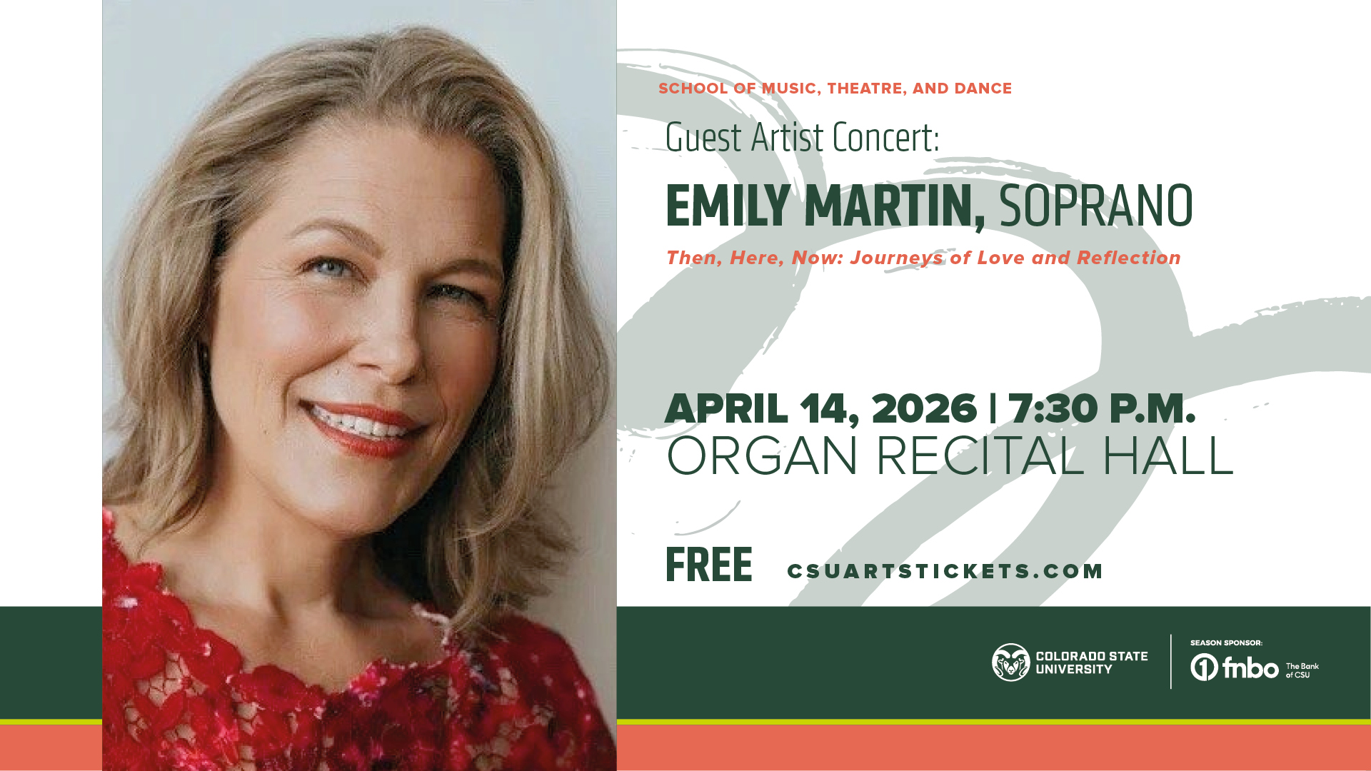 <em>Guest Artist Concert</em>: Emily Martin, Soprano / FREE
