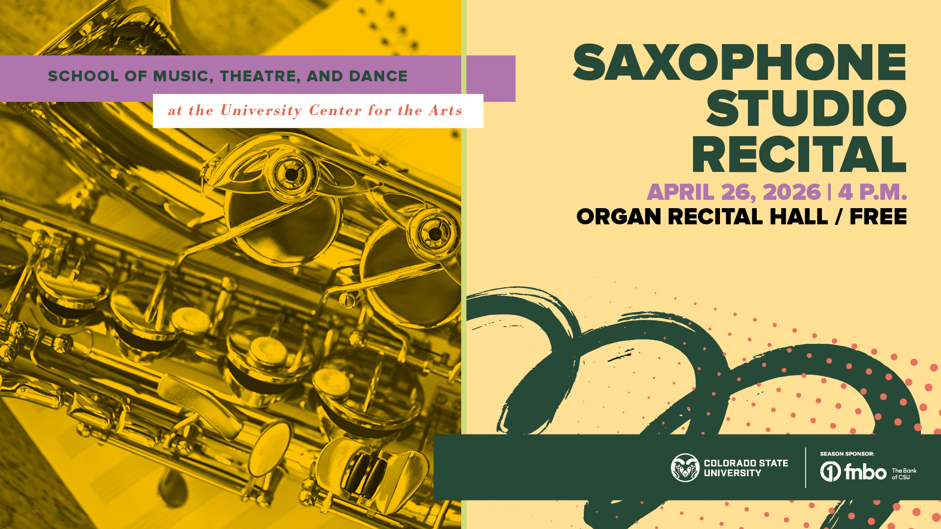 Saxophone Studio Recital / FREE