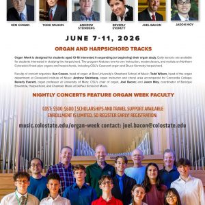 2026 Organ Week