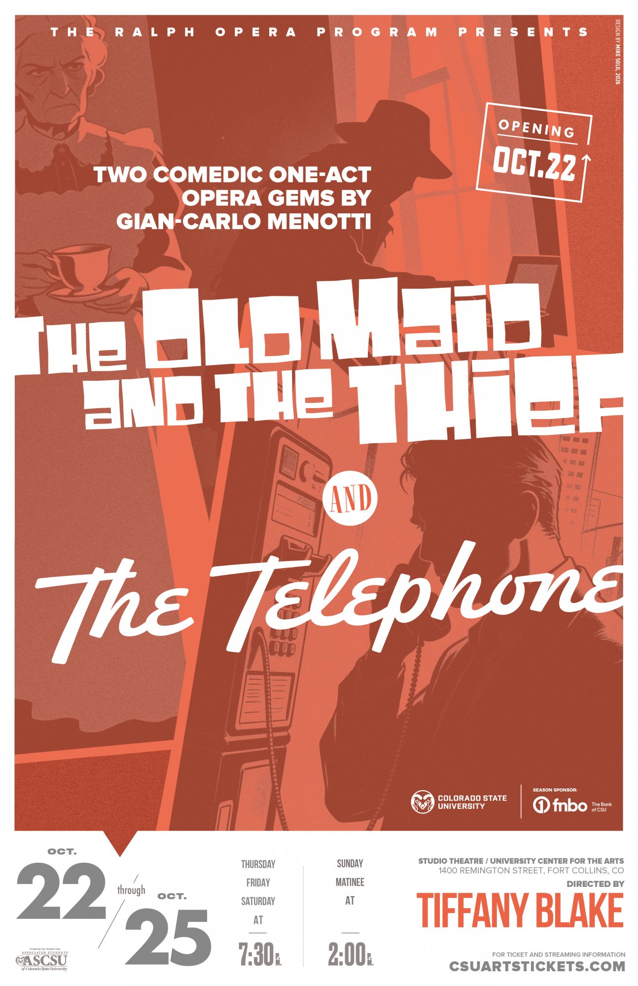 Gian-Carlo Menotti’s <em>The Old Maid and the Thief</em> and <em>The Telephone</em>