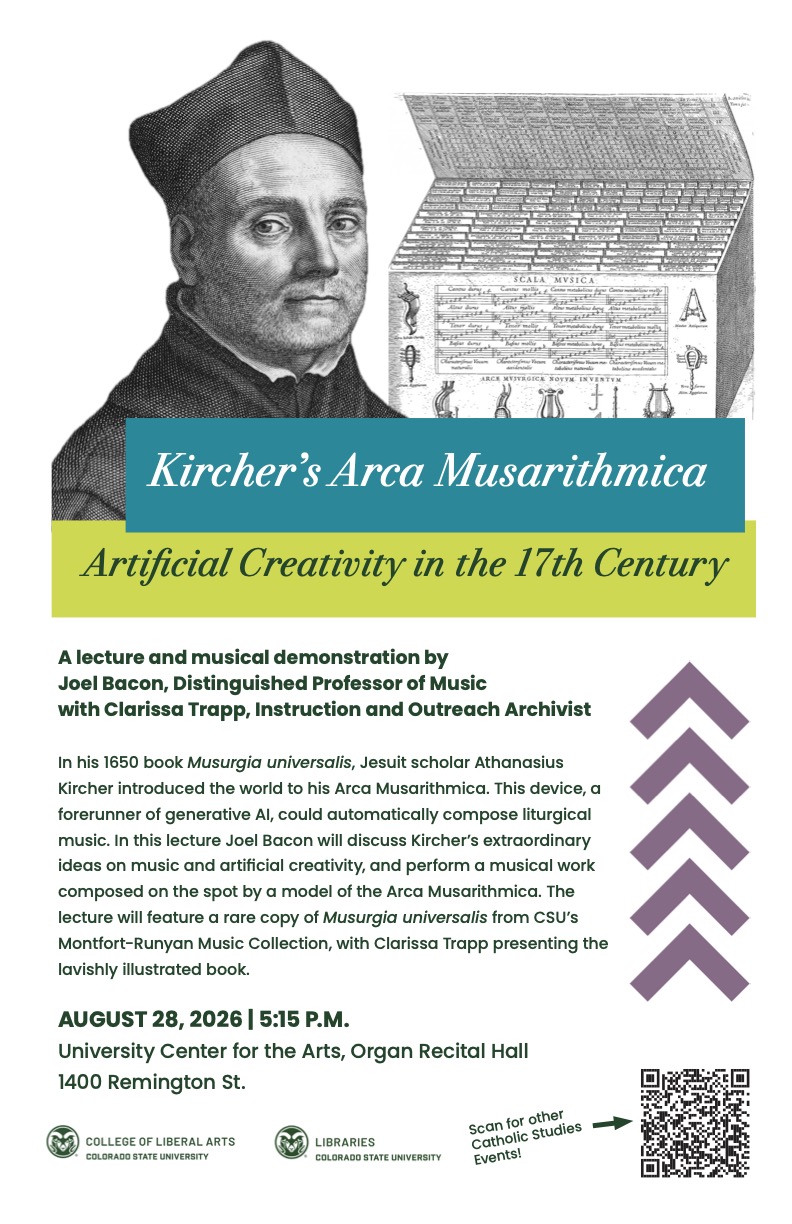 Lecture and Music Demonstration: <em>Kircher’s Arca Musarithmica -Artificial Creativity in the 17th Century</em>