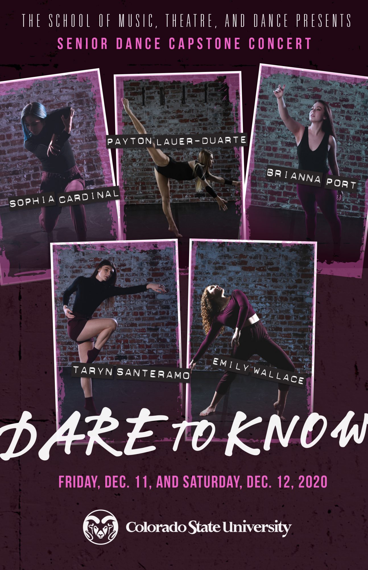 LIVESTREAM: Fall 2020 Dance Capstone- Dare to Know