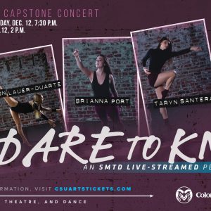 LIVESTREAM: Fall 2020 Dance Capstone- Dare to Know