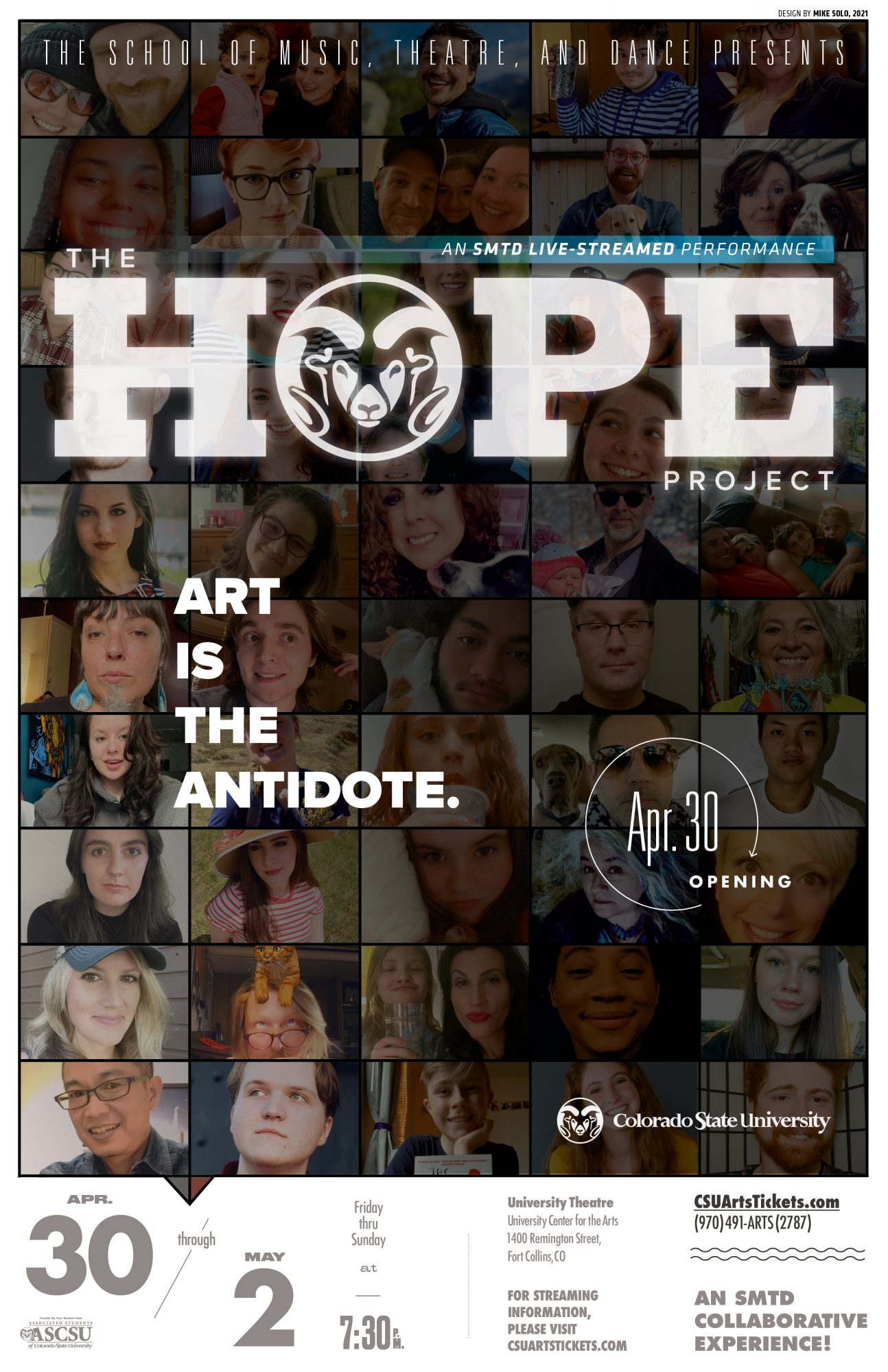 STREAM: School of Music, Theatre, and Dance HOPE Project