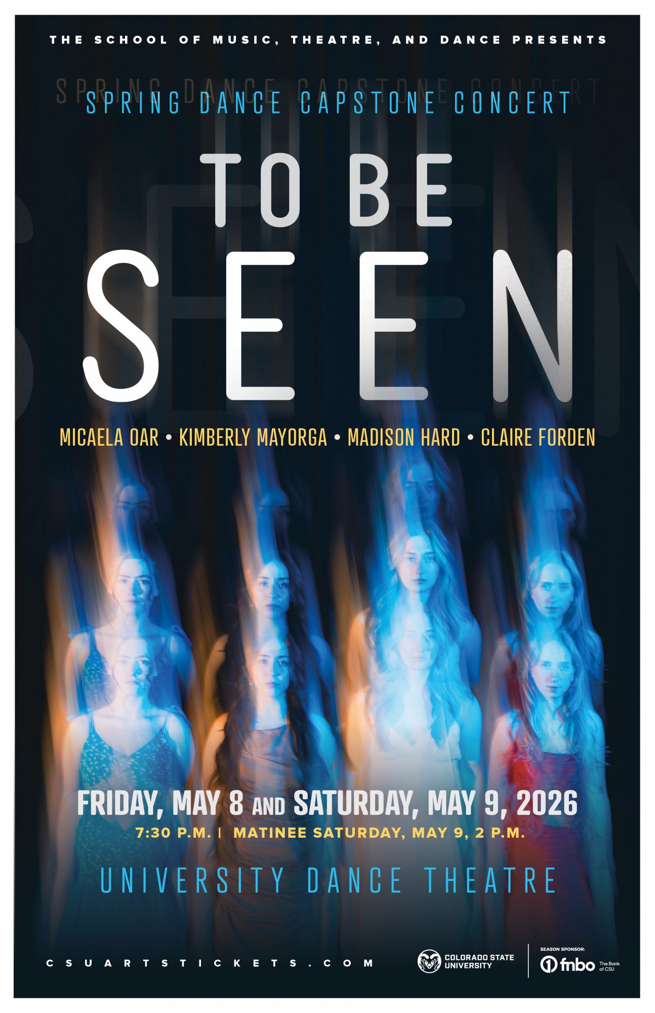 Spring Dance Capstone Concert: <em>To Be Seen</em>