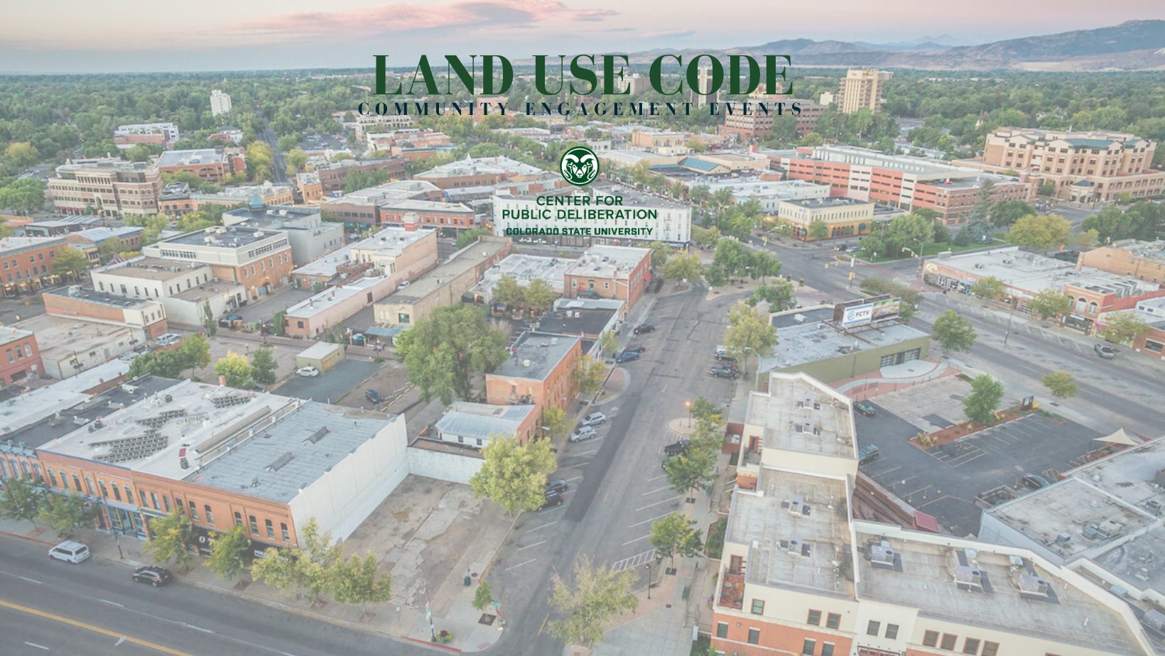 Land Use Code Engagement