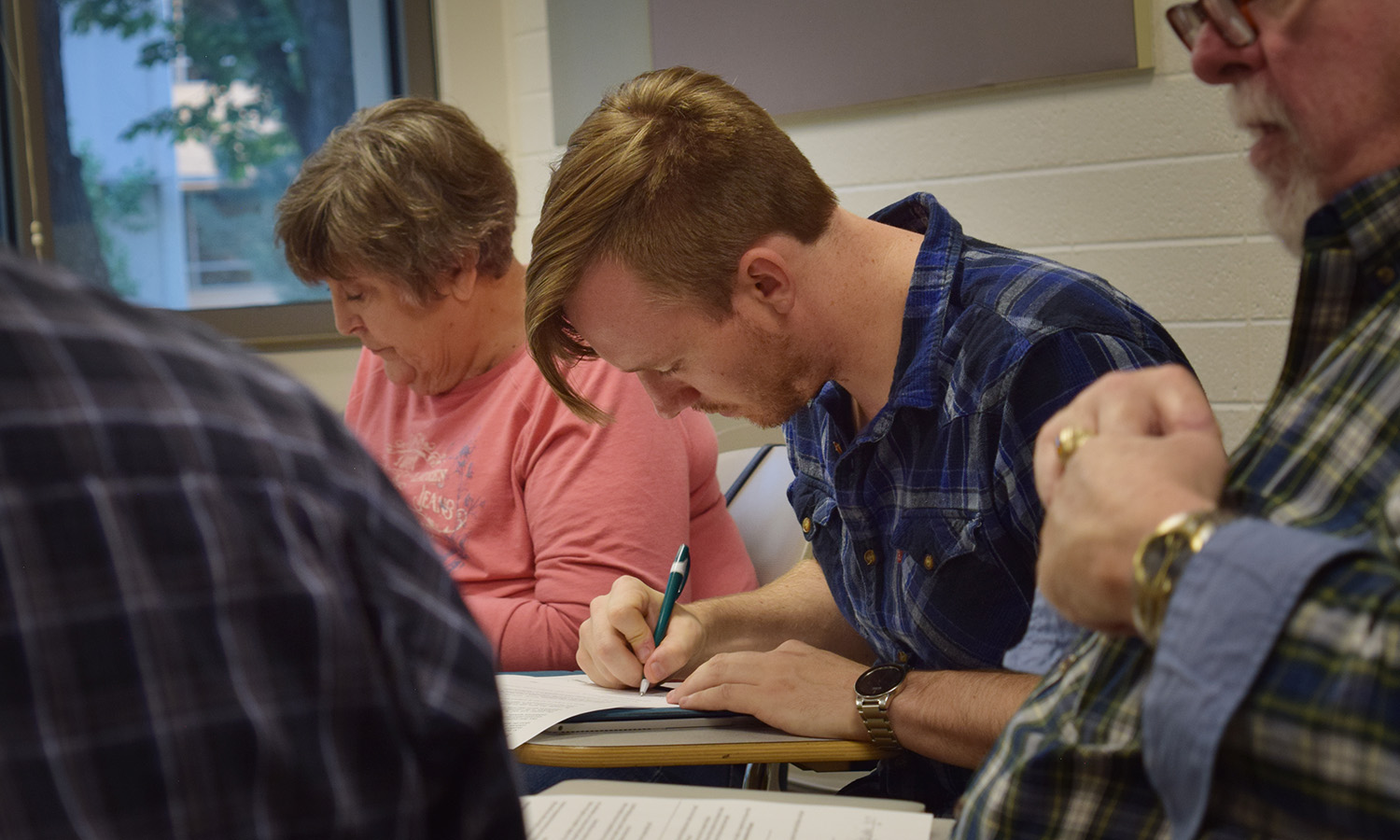 Veterans Writing Workshop Session