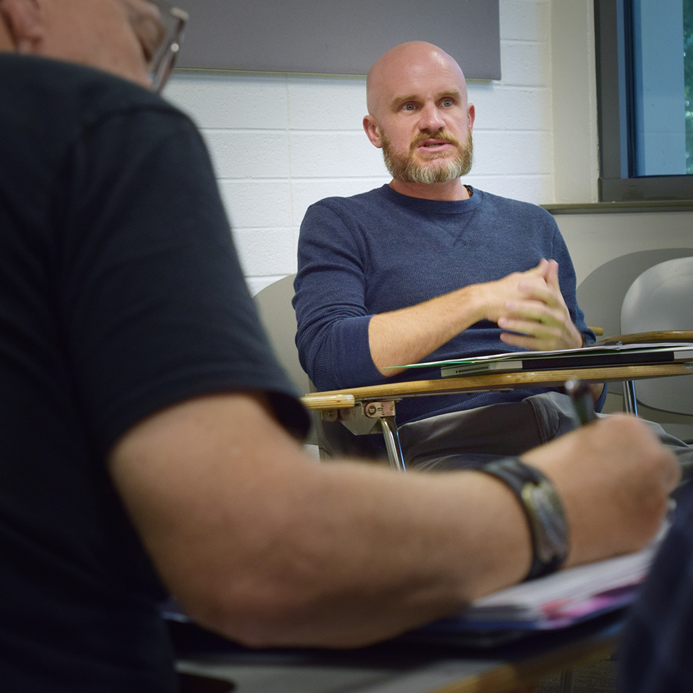 Veterans Writing Workshop Session