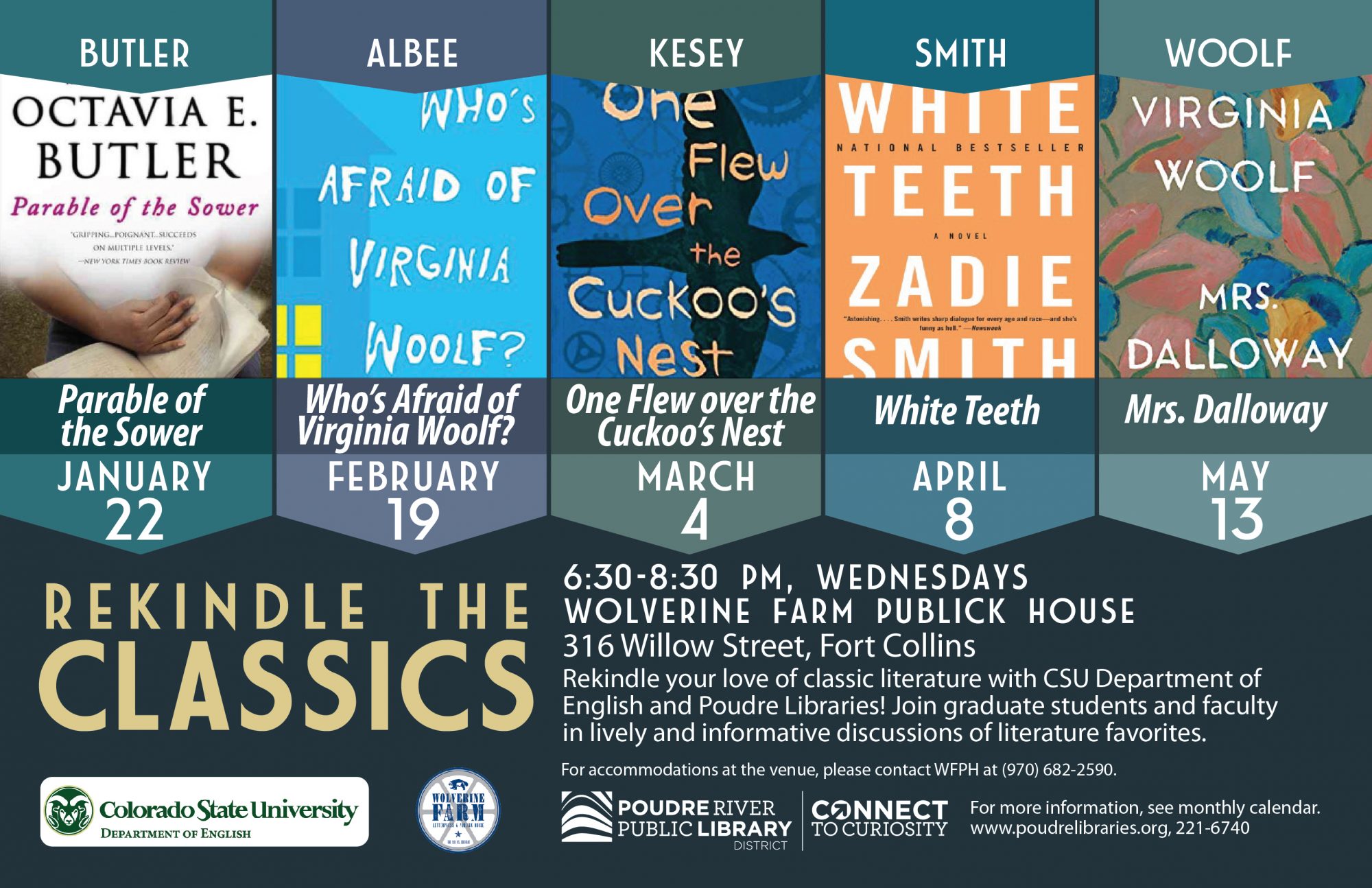 ONLINE EVENT: Rekindle the Classics book discussion: Mrs. Dalloway