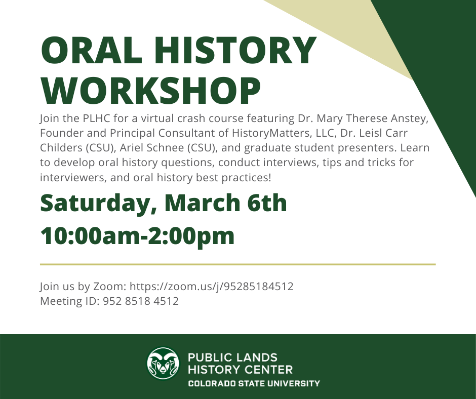 Oral History Workshop