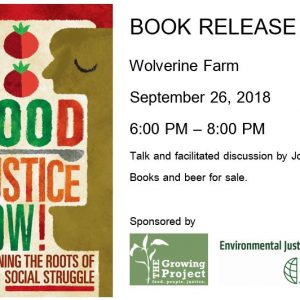 Join us for Josh Sbicca's Book Release Party for Food Justice Now!