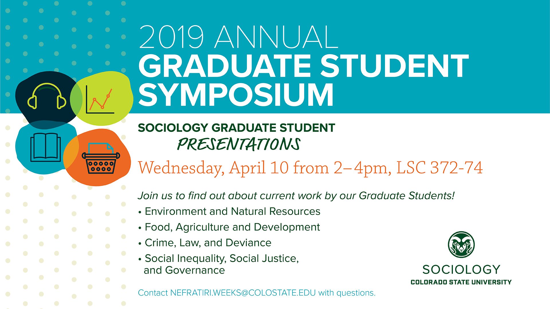2019 Annual Sociology Graduate Student Symposium