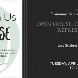 Environmental Justice Working Group Open House