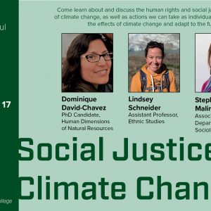Social Justice and Climate Change Seminar