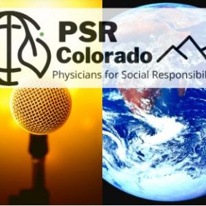 Dr. Stephanie Malin presenting at PSR Colorado's Medical Symposium: Health Effects of Oil and Gas Development