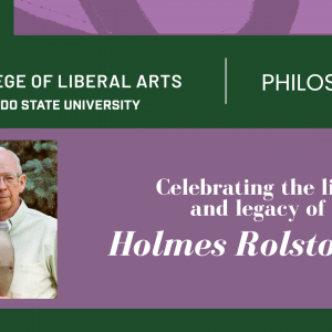 CSU Memorial for Holmes Rolston III