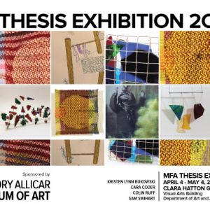 MFA Thesis Exhibition 2016