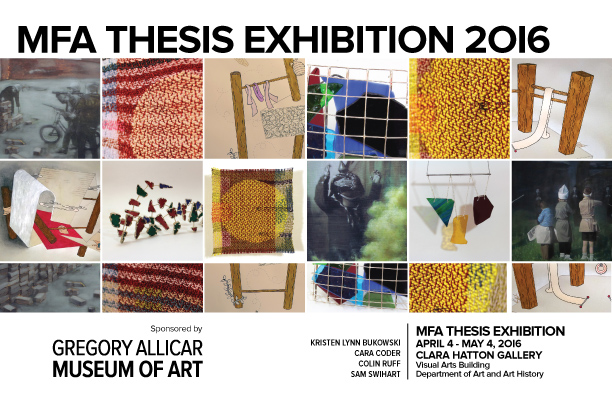 MFA Thesis Exhibition 2016