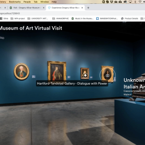 Gregory Allicar Museum of Art Virtual Visit