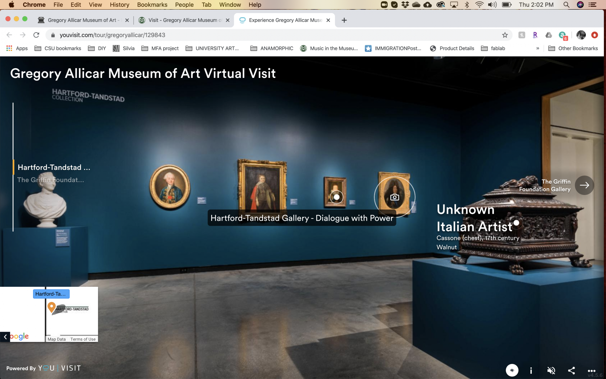 Gregory Allicar Museum of Art Virtual Visit