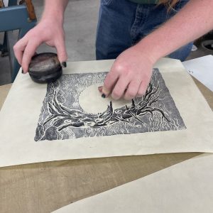 Linocut Printmaking Workshop with Johnny Plastini
